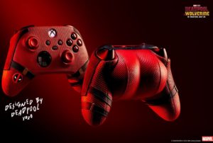 xbox series manette deadpool