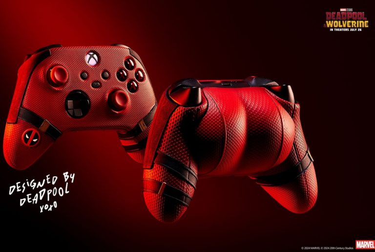 xbox series manette deadpool