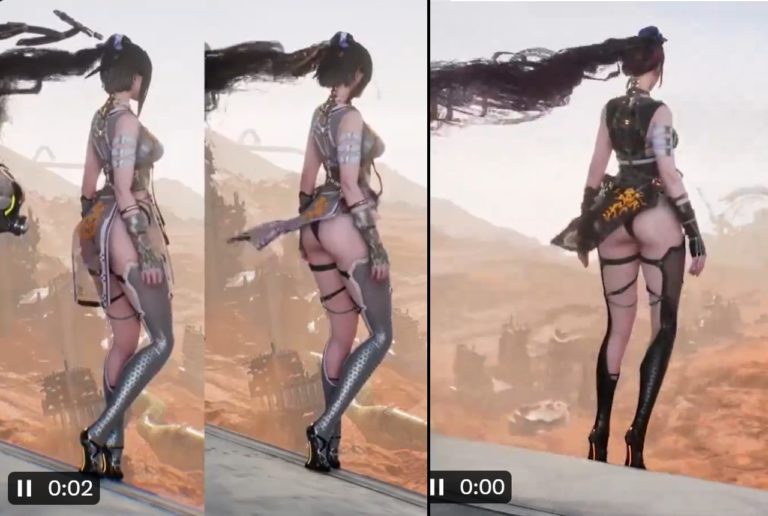 stellar blade update 1.07 skirt physics