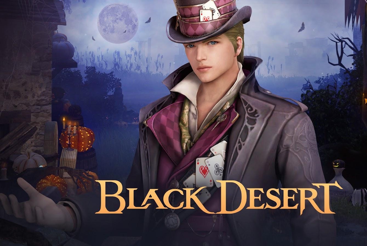 black desert halloween