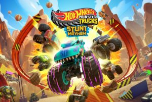hot wheels monster trucks stunt mayhem logo