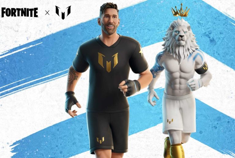 Fortnite Lionel Messi