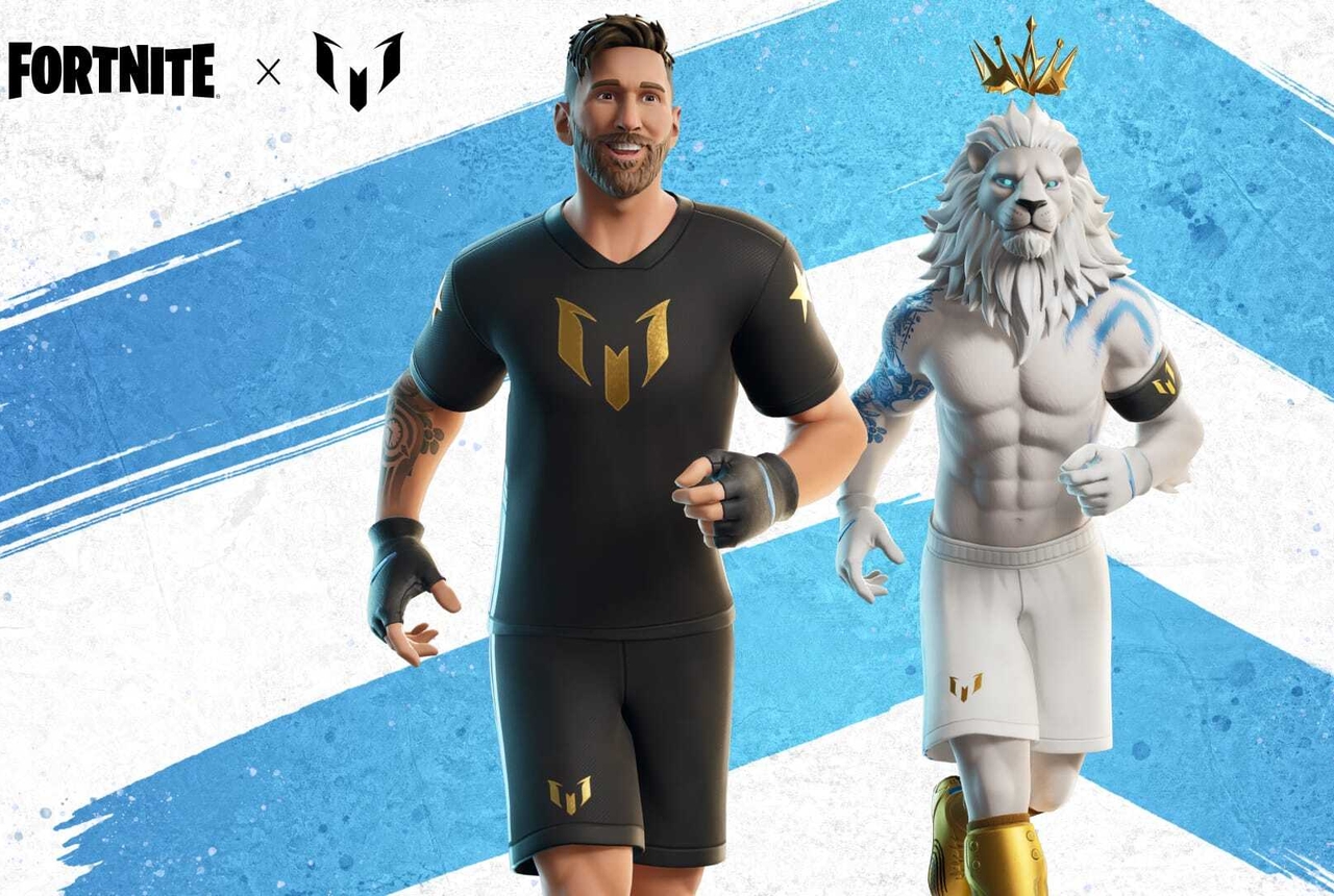 Fortnite Lionel Messi