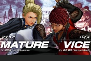the king of fighters xv mature & vice