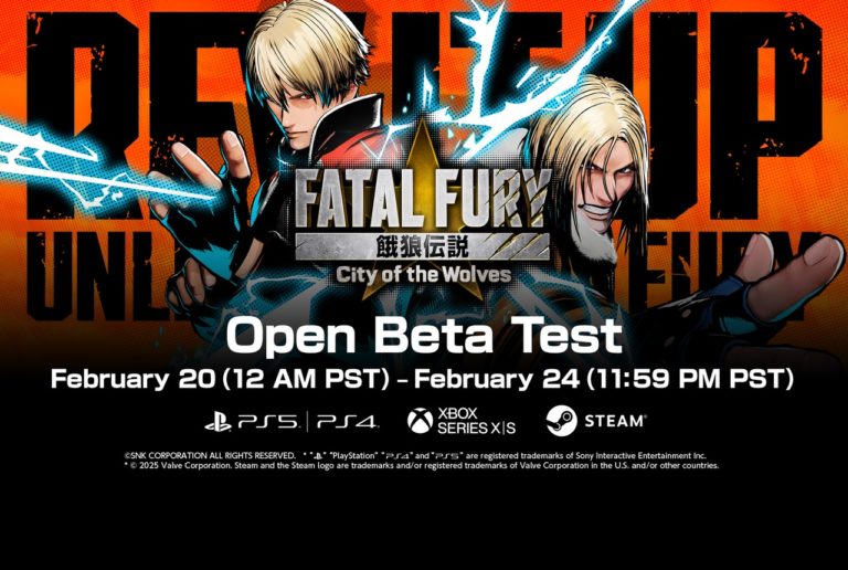 fatal fury city of the wolves open beta