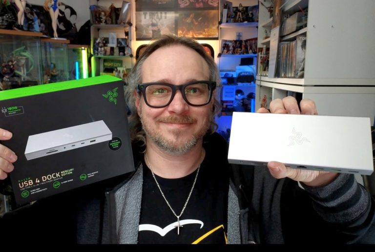 razer usb 4 dock test youtube logo