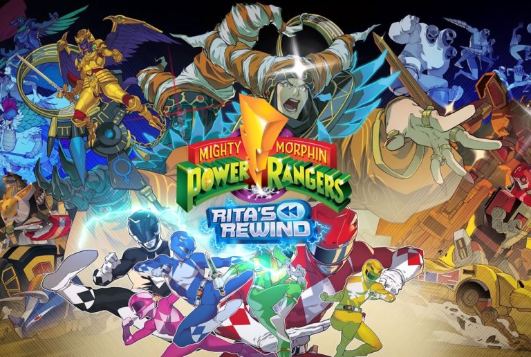 mighty morphin power rangers rita's rewind logo
