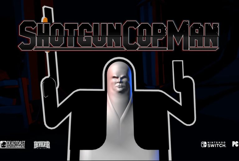 shotgun cop man