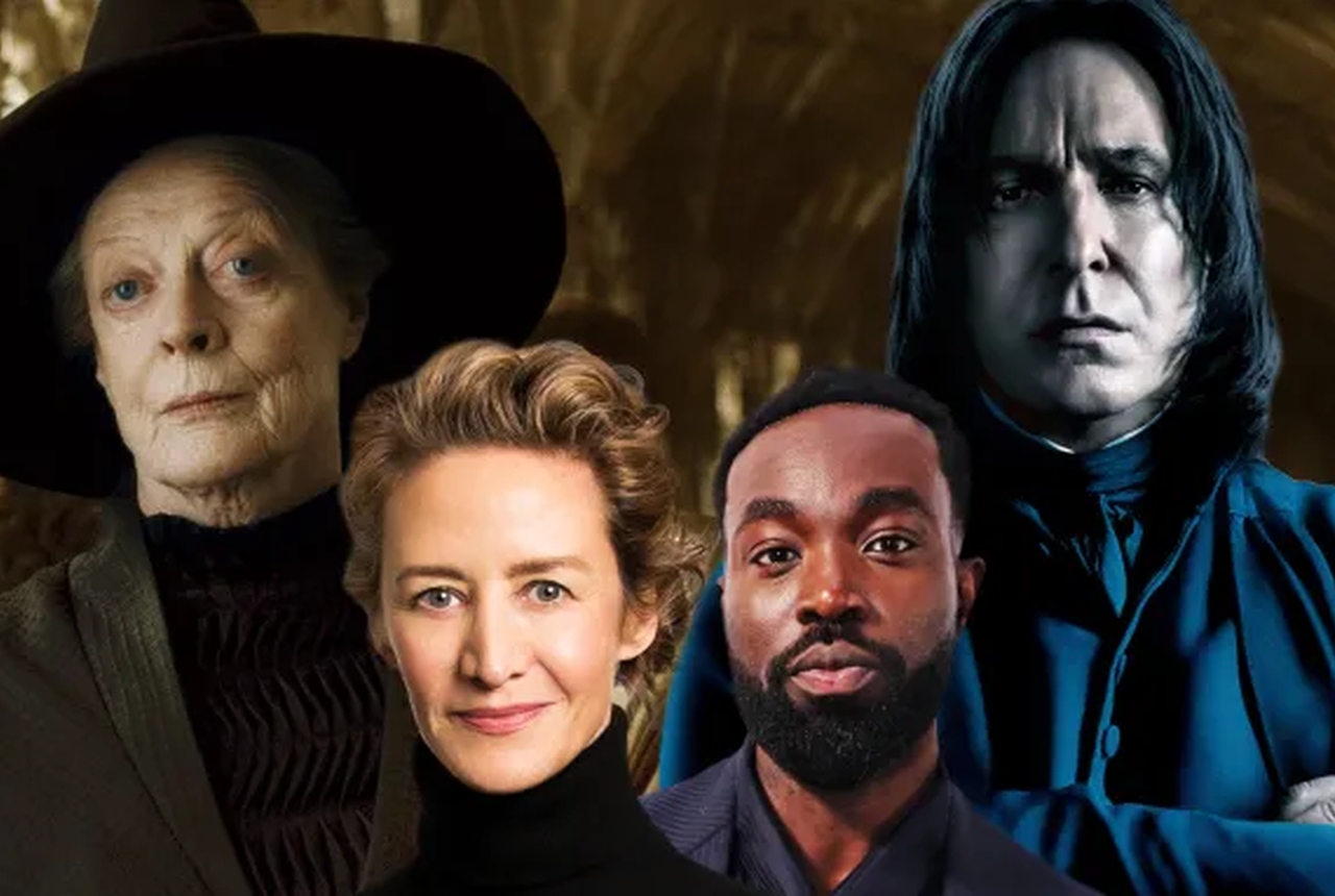 harry potter série TV severus rogue minerva mcgonagall