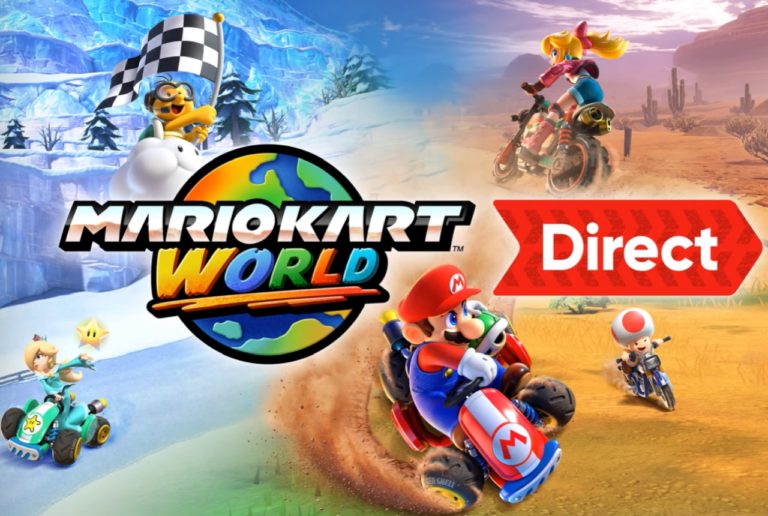 mario kart world direct