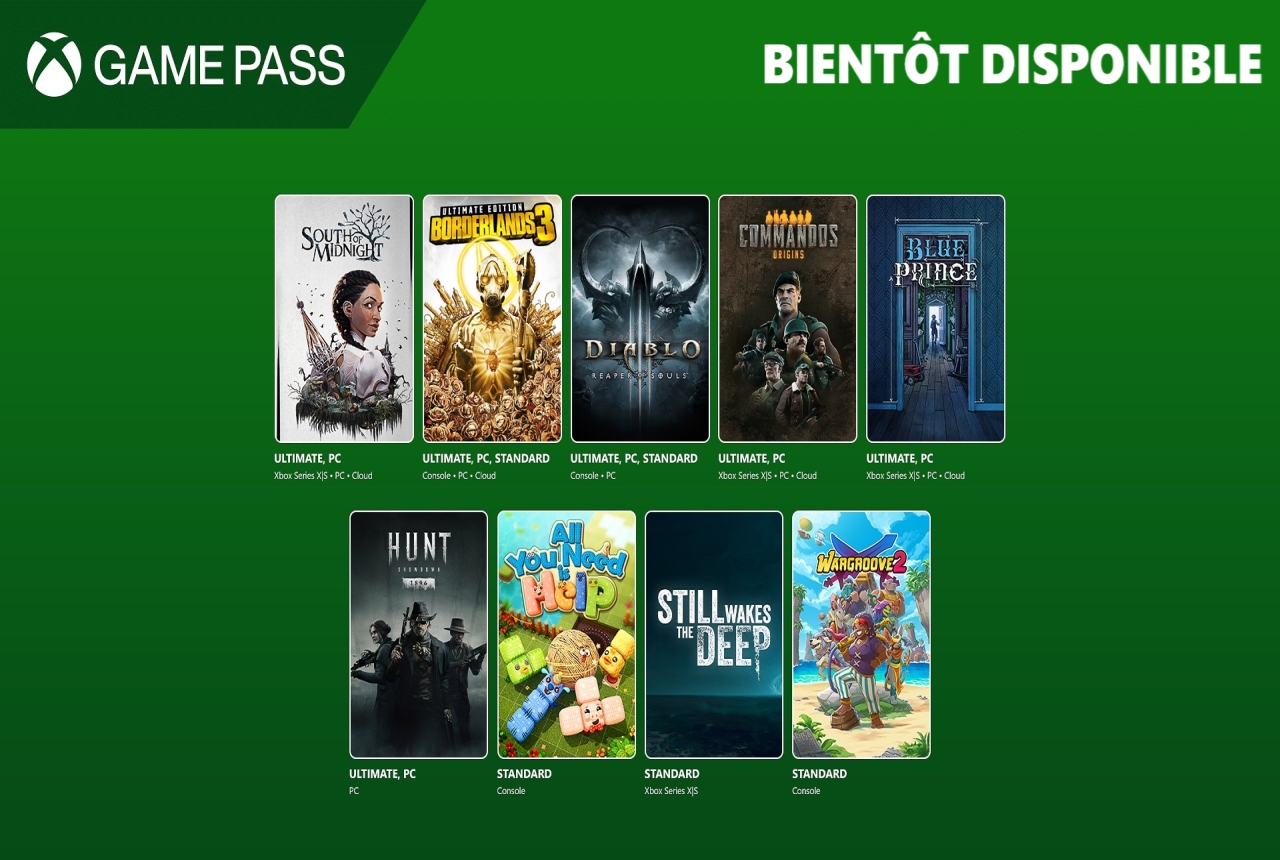xbox game pass ultimate avril 2025