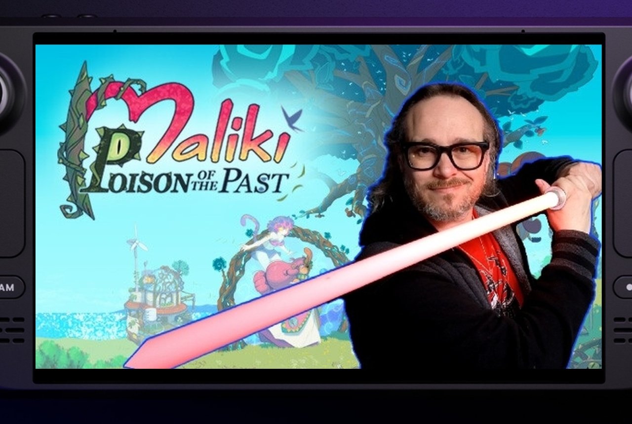 maliki poison of the past test steam deck logo