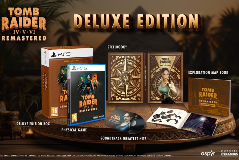 tomb raider iv-vi remastered deluxe edition logo