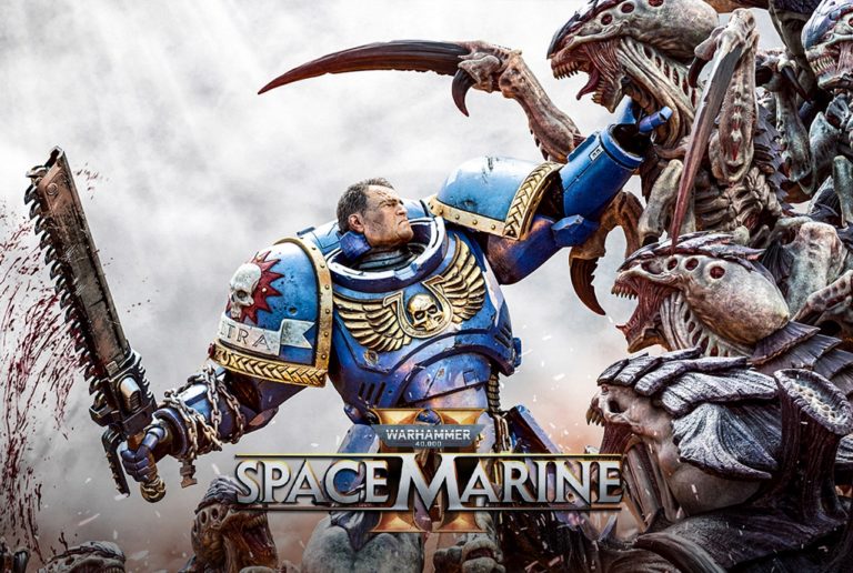 warhammer 40000 space marine 2 test logo