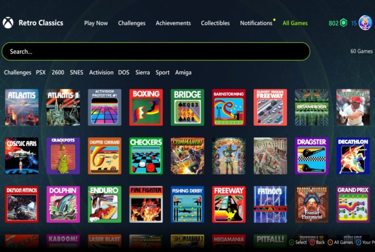 xbox retro classics