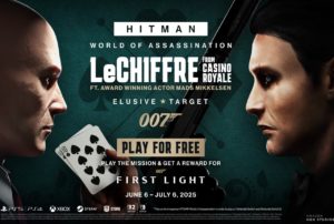 HITMAN World of Assassination Le Chiffre Keyart