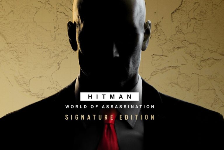 HITMAN World of Assassination Signature Edition Switch 2 Keyart