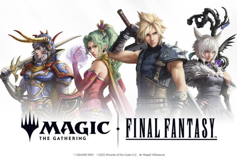 Magic the gathering x final fantasy key art