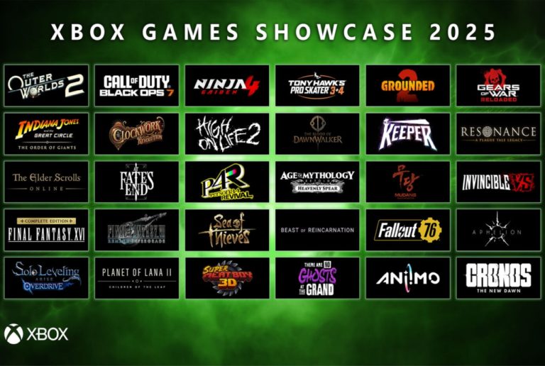 Xbox games showcase 2025