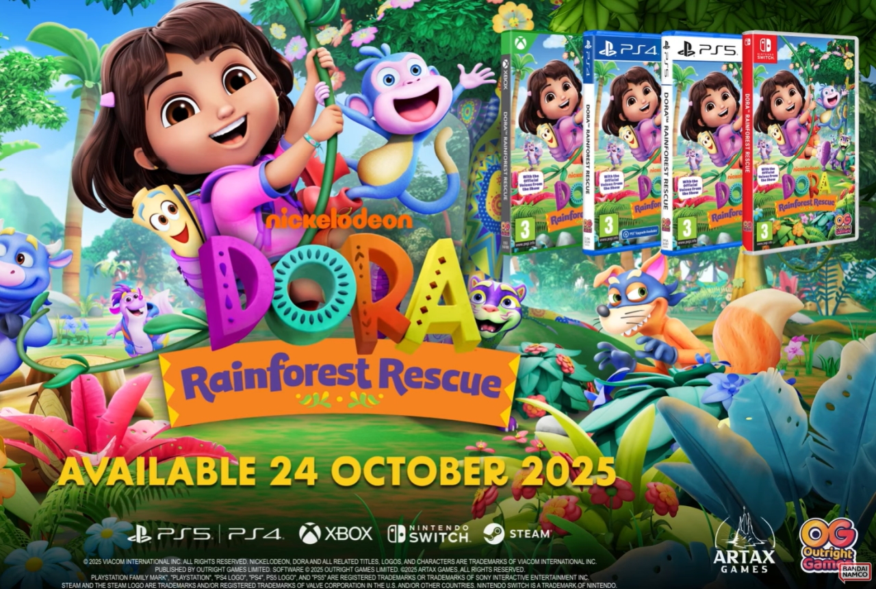 dora sauvetage en forêt tropicale