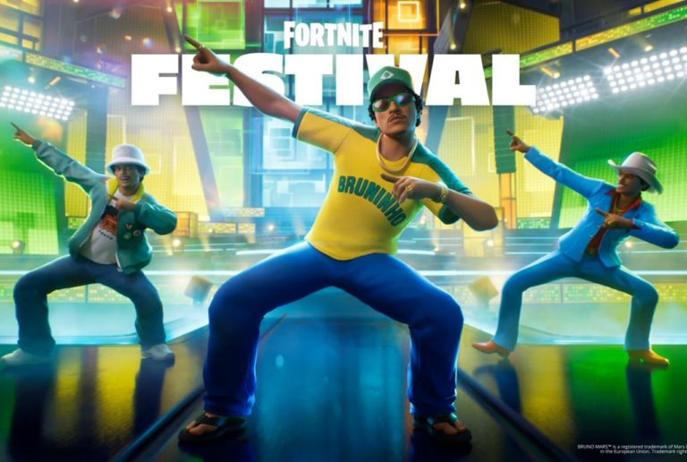 festival fortnite saison 9 bruno mars