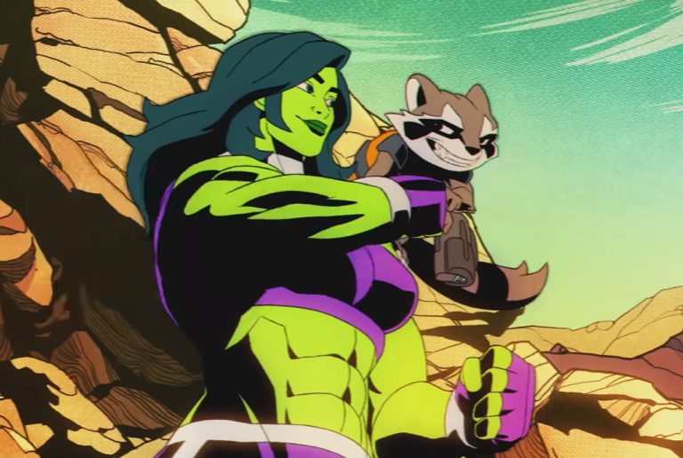 marvel cosmic invasion she-hulk rocket raccoon