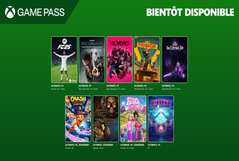 xbox game pass ultimate début juin 2025
