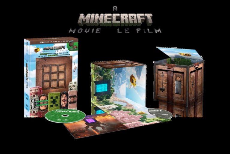 minecraft le film collector edition 4K