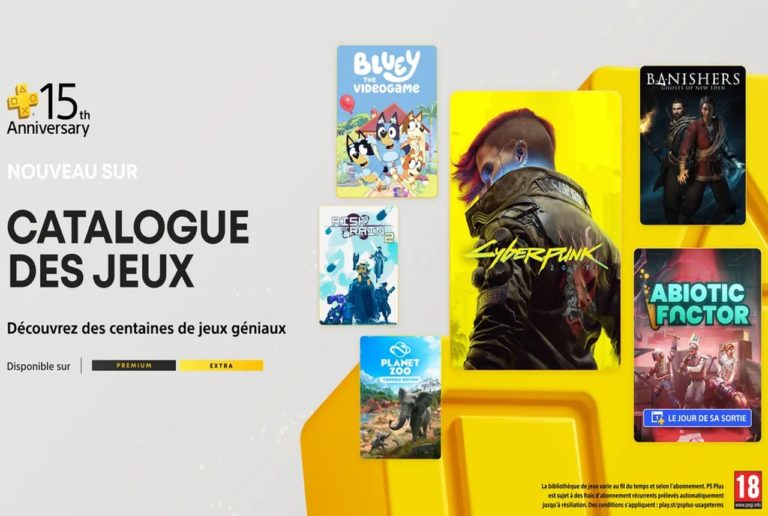 ps plus extra premium juillet 2025 cyberpunk