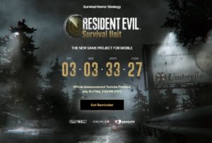 resident evil survival unit countdown