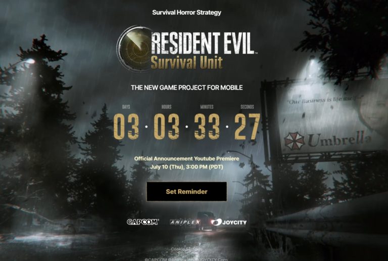 resident evil survival unit countdown