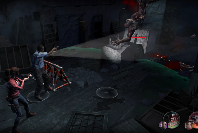 resident evil survival unit screen 1