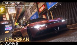 test drive unlimited solar crown saison 4 delorean