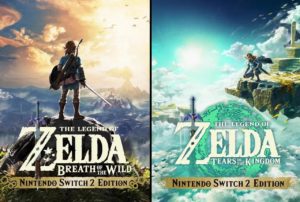 the legend of zelda breath of the wild & tears of the kingdom test