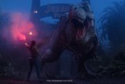 Jurassic park survival new screens logo