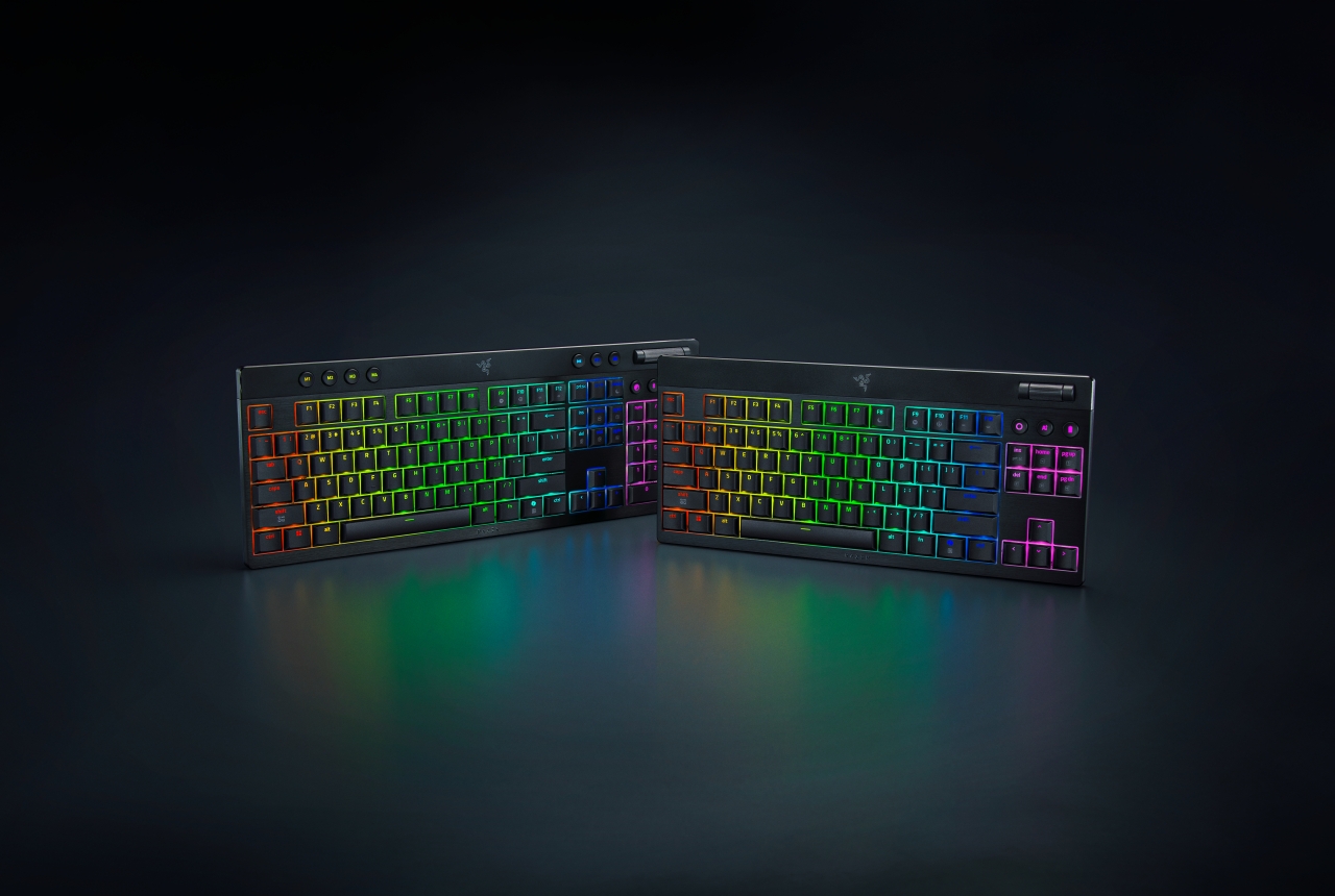 Razer blackwidow v4 low-profile hyperspeed tenless key