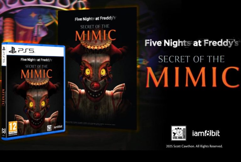 five nights at freddy's secret of the mimic ps5 physical edition