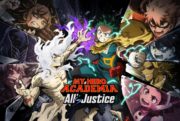 my hero academia all's justice preview screen logo