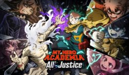 my hero academia all's justice preview screen logo