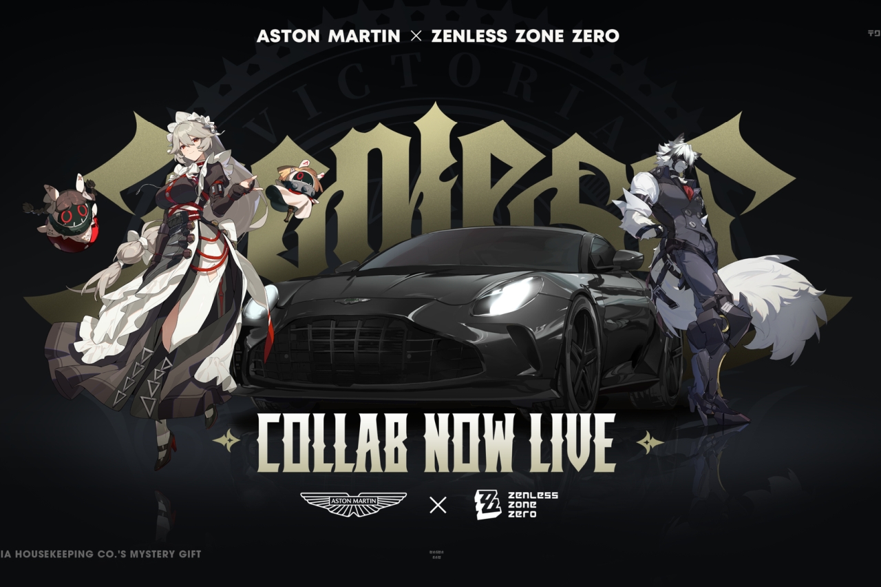 zenless zone zero aston martin gamescom 2025 logo