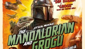 Le Mandalorien et Grogu poster officiel logo the mandalorian & grogu