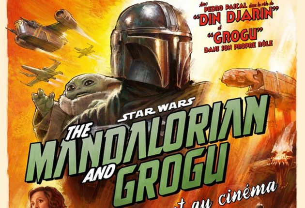 Le Mandalorien et Grogu poster officiel logo the mandalorian & grogu