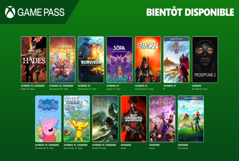 xbox game pass ultimate mi-août