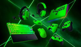 Razer esports green collection full setup