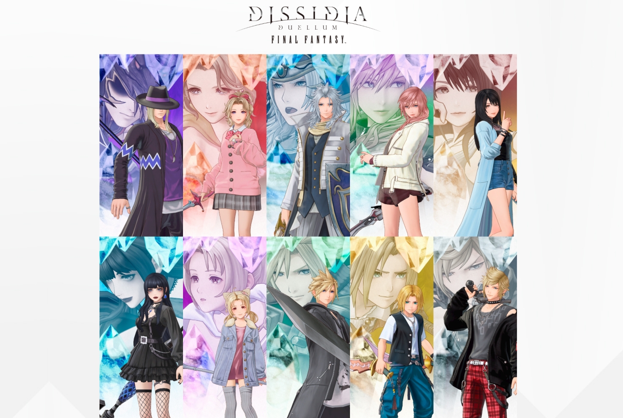 dissidia duellum final fantasy key art