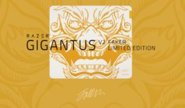 razer gigantus v2 L Faker Edition