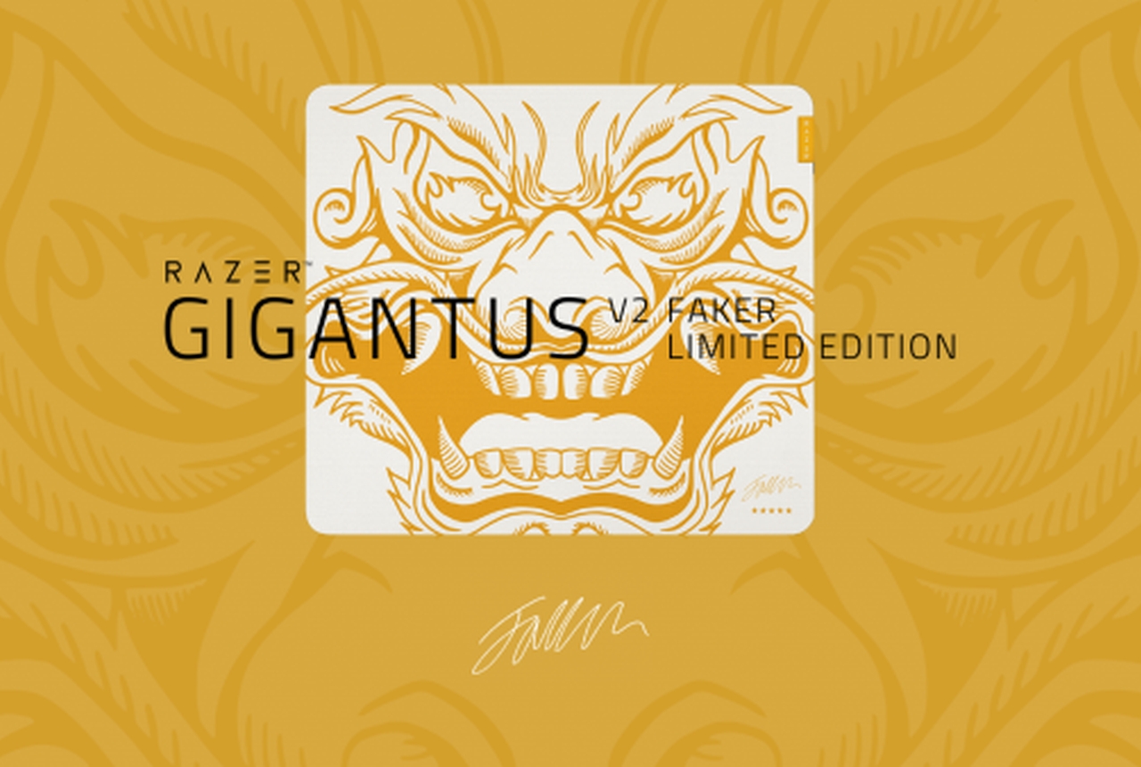 razer gigantus v2 L Faker Edition