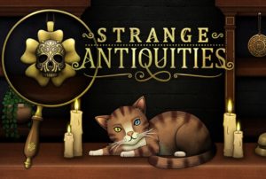 strange antiquities test logo