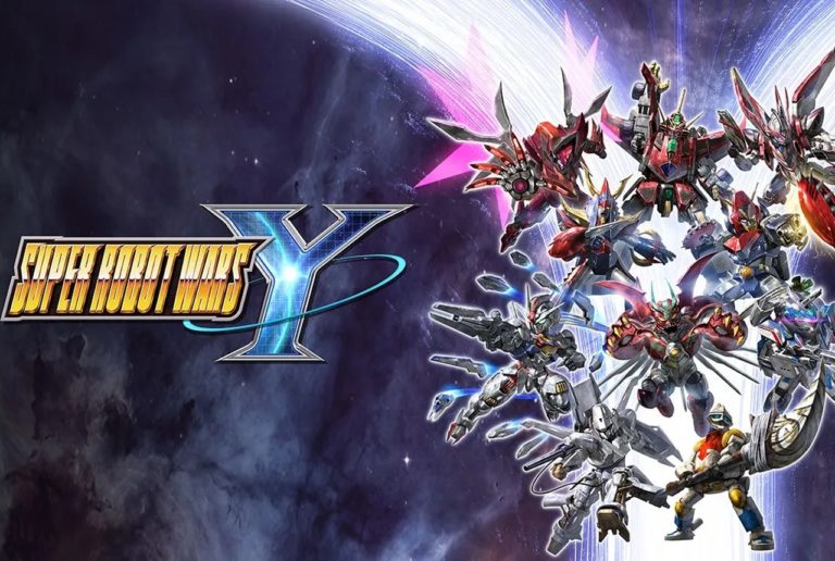 super robot wars y test screen logo