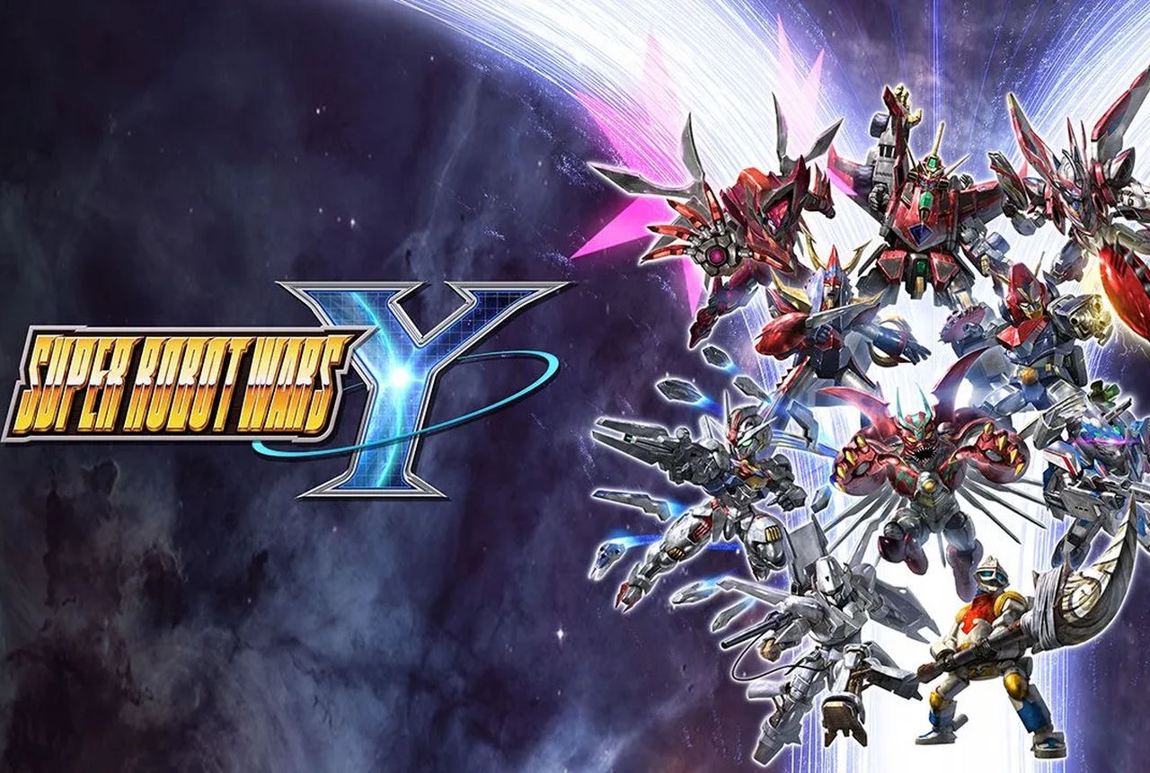 super robot wars y test screen logo